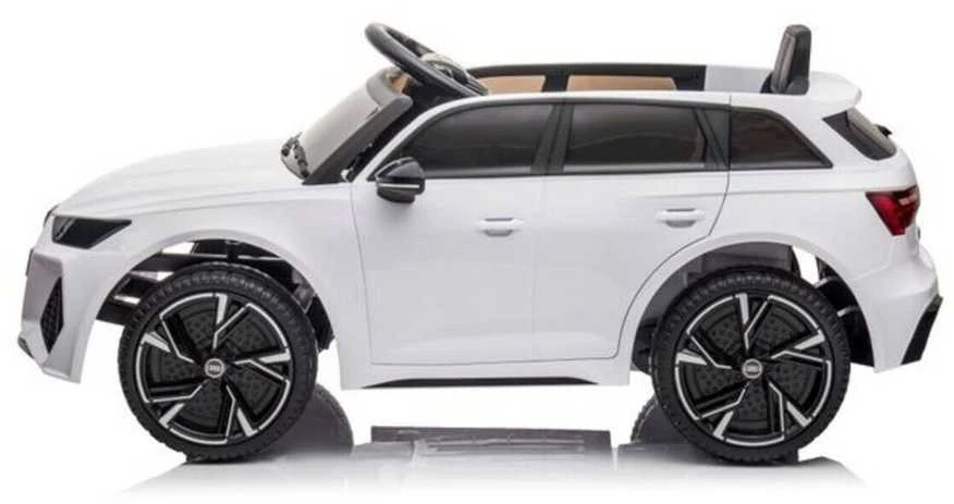 Elektromobilis vaikams Audi RS6, baltas