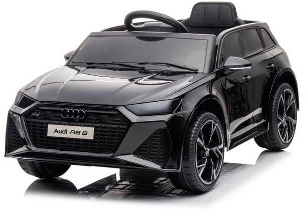 Elektromobilis vaikams Audi RS6, juodas