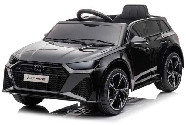 Elektromobilis vaikams Audi RS6, juodas