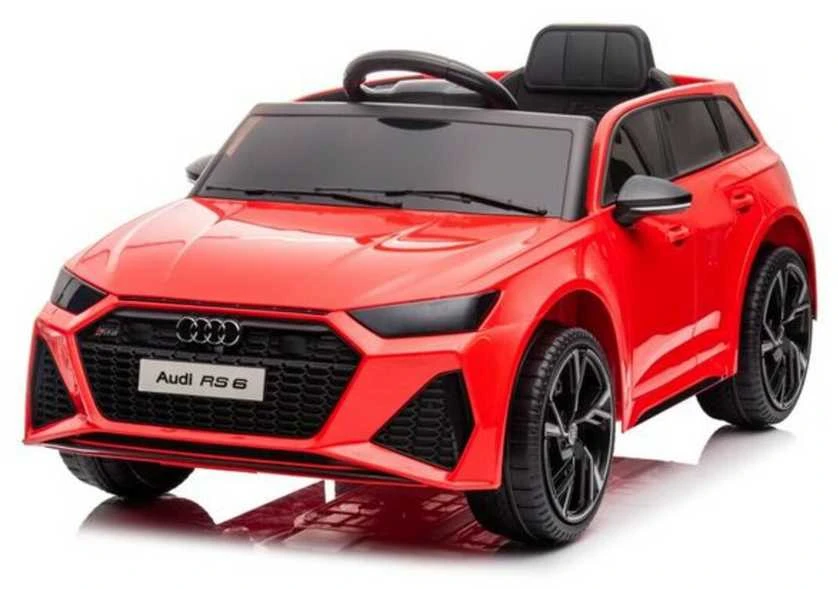 Elektromobilis vaikams Audi RS6, raudonas