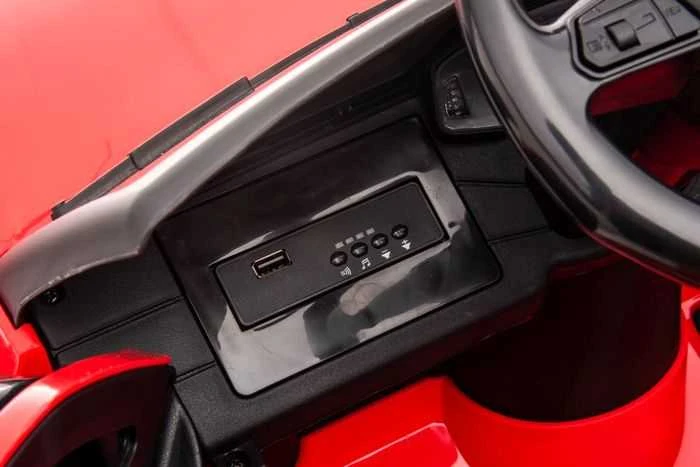 Elektromobilis vaikams Audi RS6, raudonas