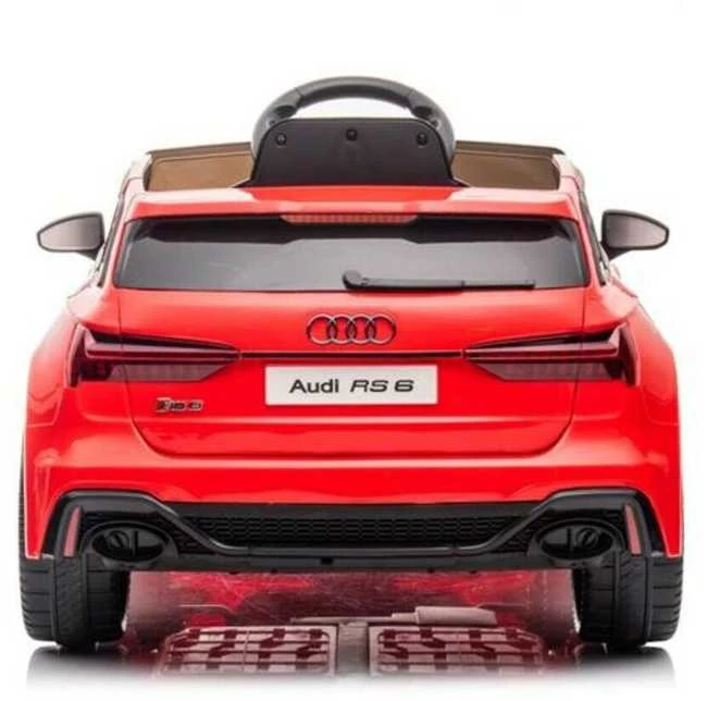 Elektromobilis vaikams Audi RS6, raudonas