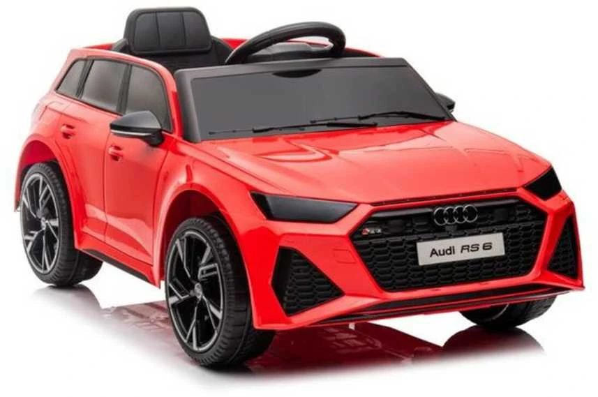 Elektromobilis vaikams Audi RS6, raudonas