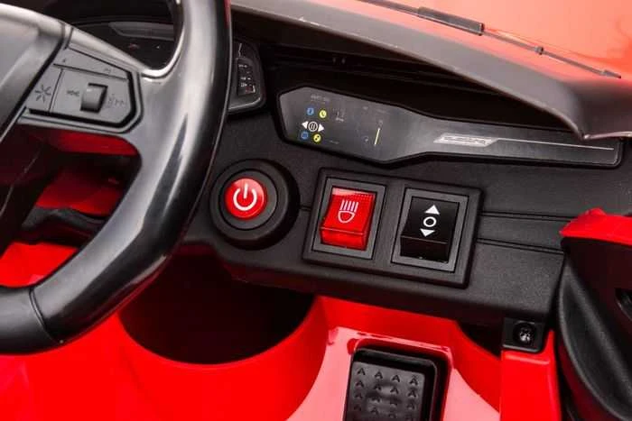 Elektromobilis vaikams Audi RS6, raudonas