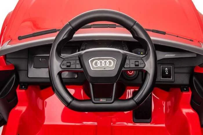 Elektromobilis vaikams Audi RS6, raudonas
