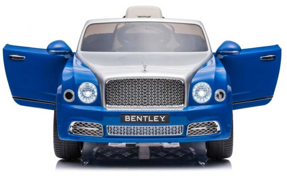 Elektromobilis vaikams Bentley Mulsanne, mėlynas
