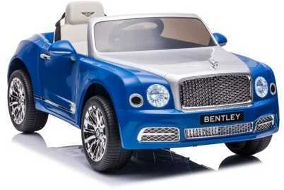 Elektromobilis vaikams Bentley Mulsanne, mėlynas