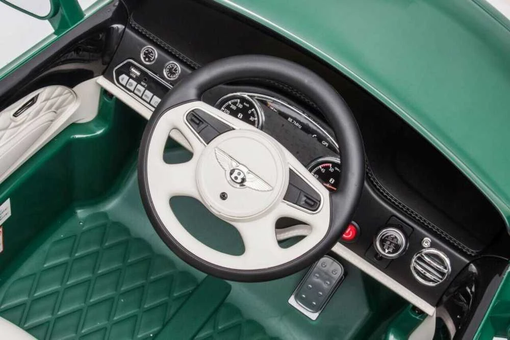 Elektromobilis vaikams Bentley Mulsanne, žalias