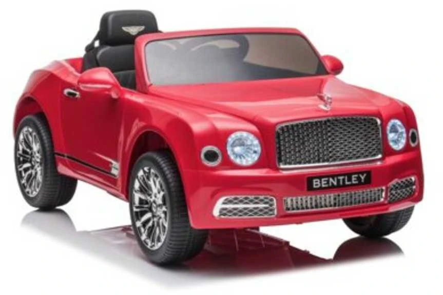 Elektromobilis vaikams Bentley Mulsanne, raudonas