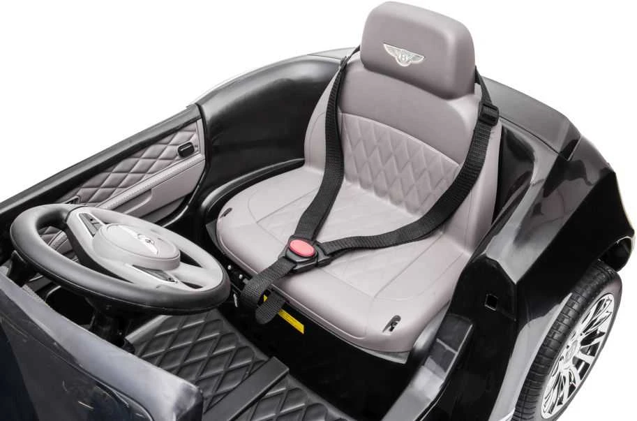 Elektromobilis vaikams Bentley Mulsanne, juodas lakuotas