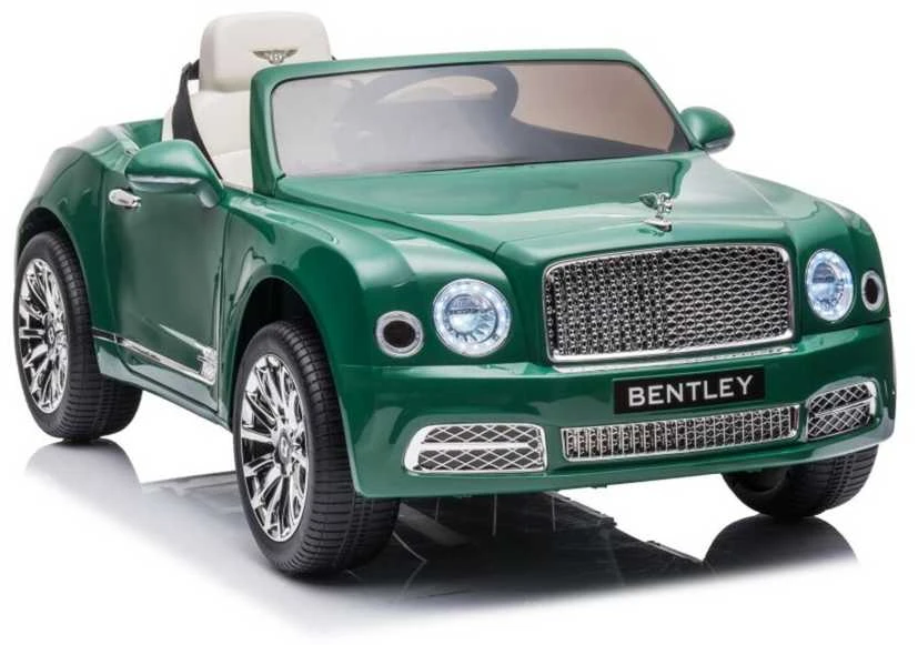 Elektromobilis vaikams Bentley Mulsanne, žalias