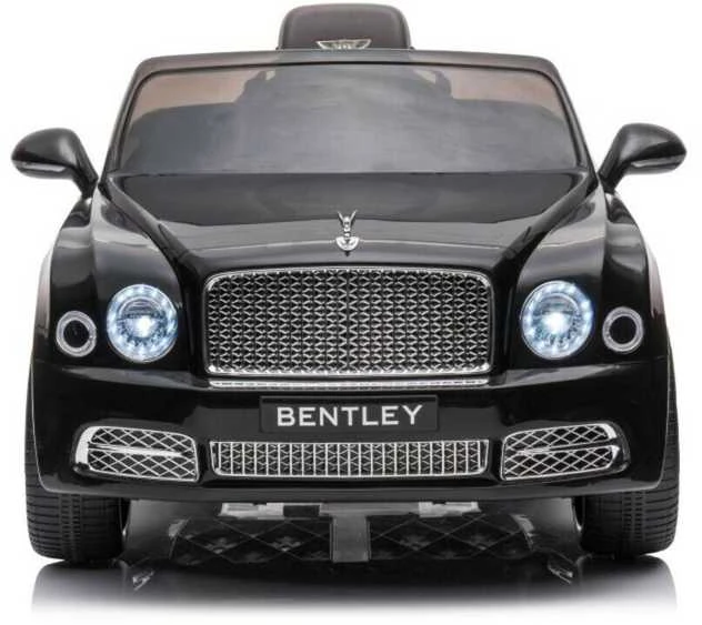 Elektromobilis vaikams Bentley Mulsanne, juodas lakuotas