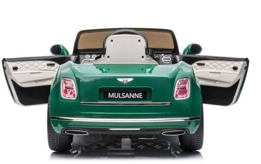 Elektromobilis vaikams Bentley Mulsanne, žalias