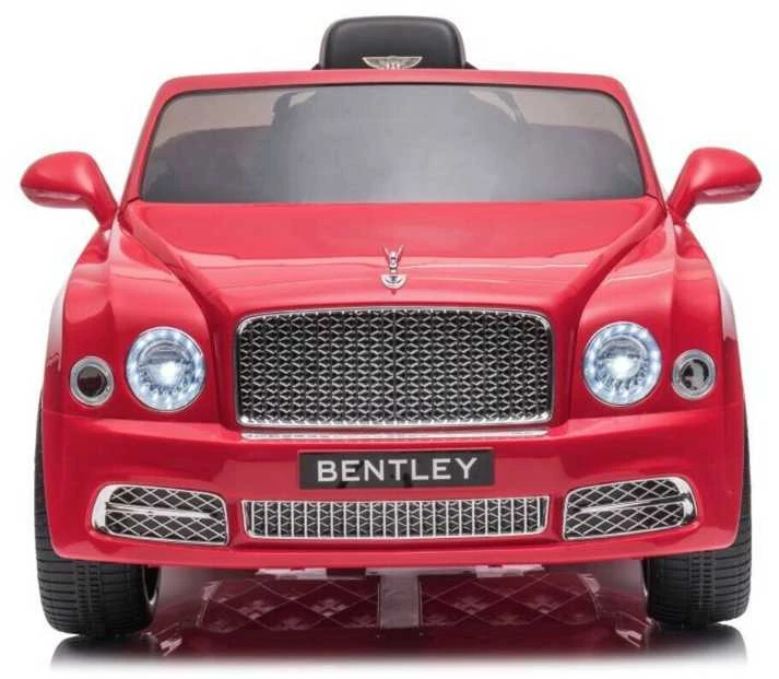 Elektromobilis vaikams Bentley Mulsanne, raudonas lakuotas