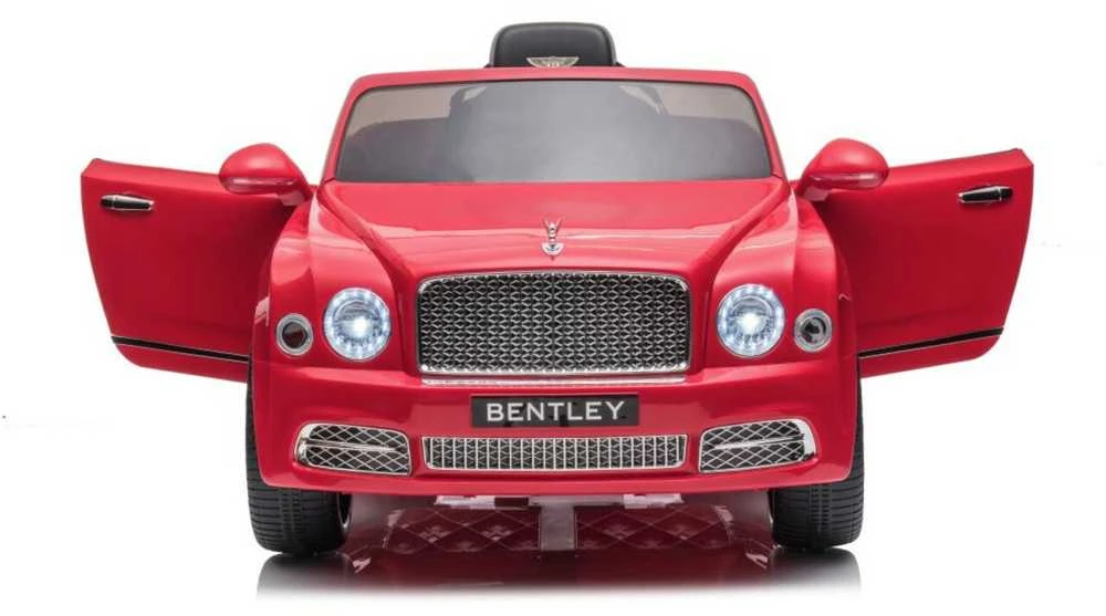 Elektromobilis vaikams Bentley Mulsanne, raudonas