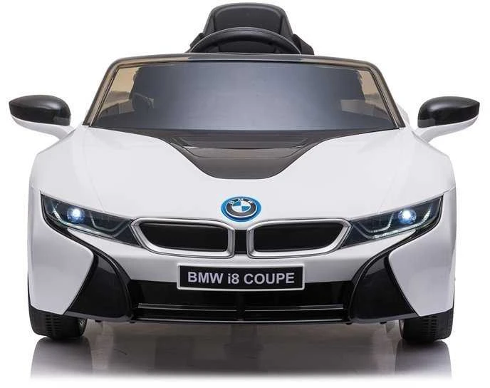 Elektromobilis vaikams BMW I8 Coupe, baltas