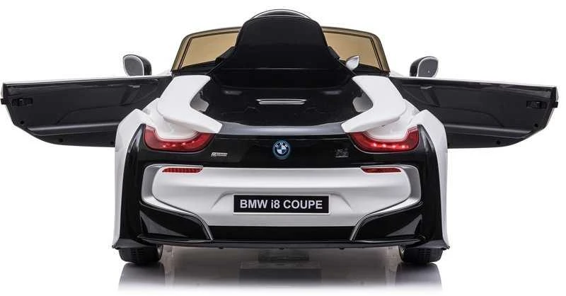 Elektromobilis vaikams BMW I8 Coupe, baltas