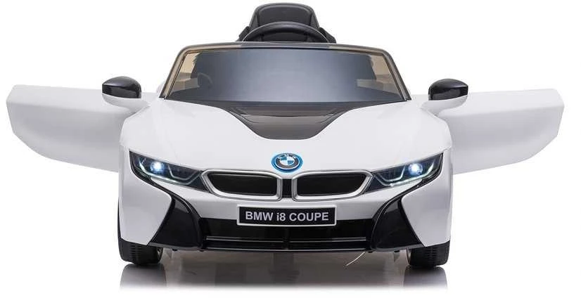 Elektromobilis vaikams BMW I8 Coupe, baltas