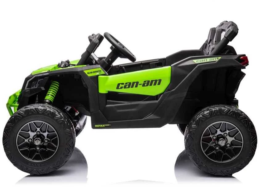 Elektromobilis vaikams Buggy Can-am DK-CA003, žalias lakuotas