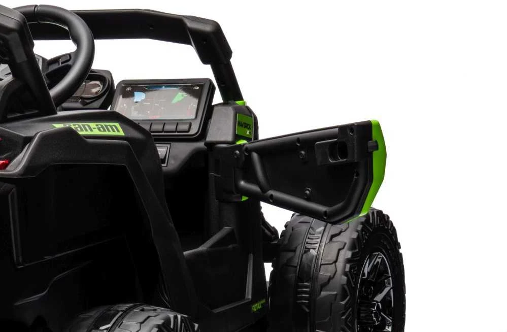 Elektromobilis vaikams Buggy Can-am DK-CA003, žalias lakuotas