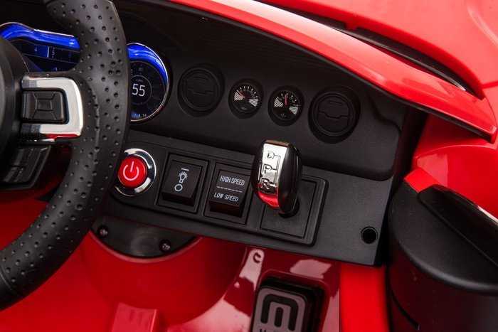 Elektromobilis vaikams Ford Mustang GT Drift SX2038, raudonas