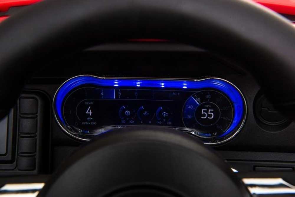 Elektromobilis vaikams Ford Mustang GT Drift SX2038, raudonas