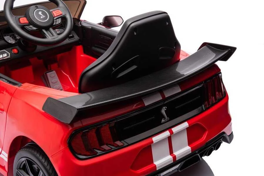 Elektromobilis vaikams Ford Mustang GT500 Shelby, raudonas