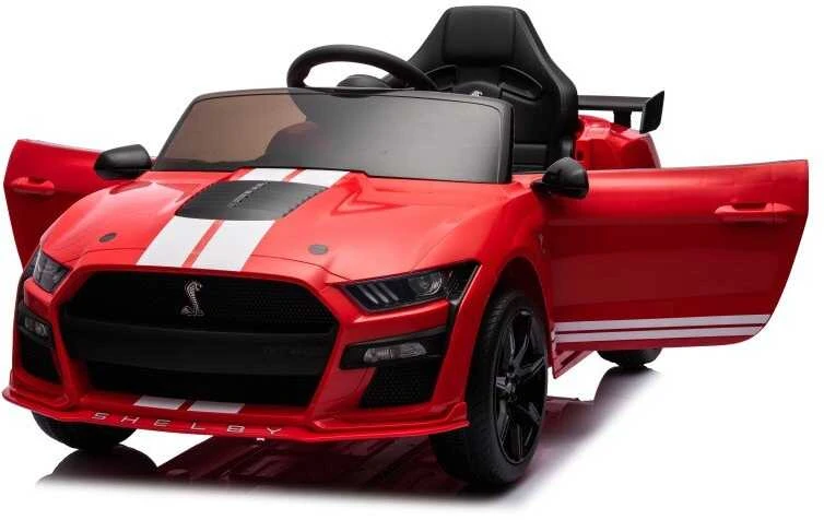 Elektromobilis vaikams Ford Mustang GT500 Shelby, raudonas