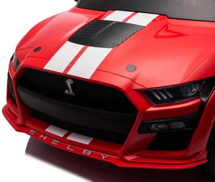 Elektromobilis vaikams Ford Mustang GT500 Shelby, raudonas