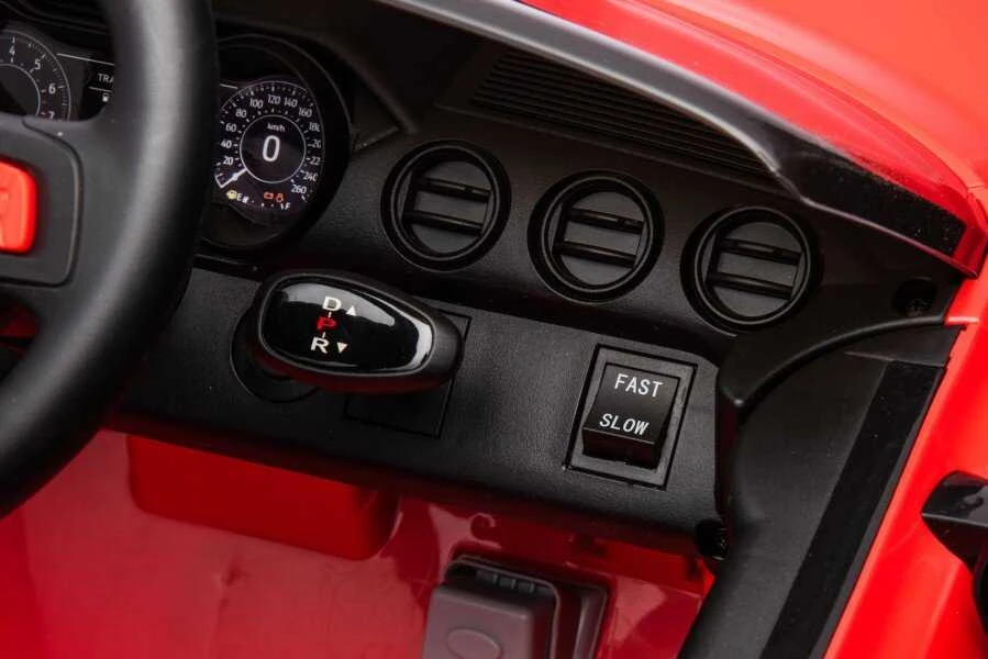 Elektromobilis vaikams Ford Mustang GT500 Shelby, raudonas