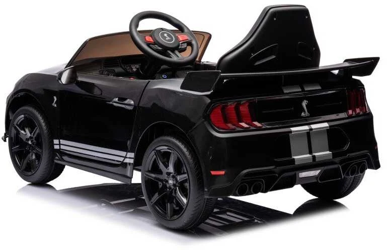 Elektromobilis vaikams Ford Mustang GT500 Shelby, juodas