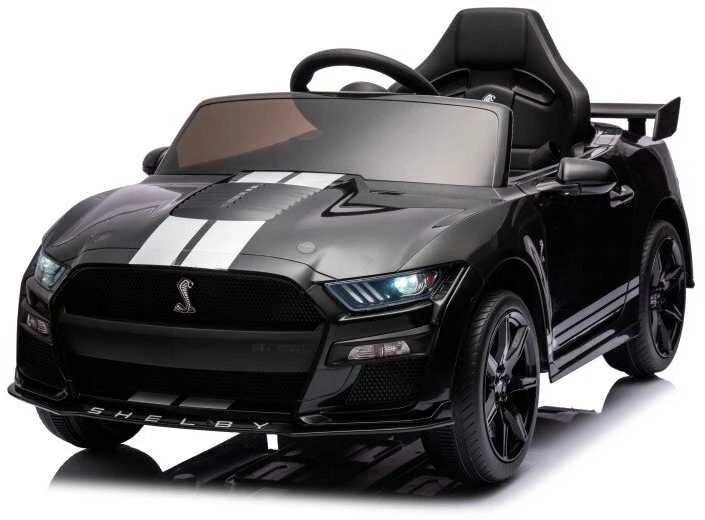 Elektromobilis vaikams Ford Mustang GT500 Shelby, juodas