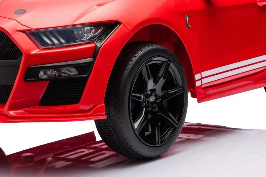 Elektromobilis vaikams Ford Mustang GT500 Shelby, raudonas