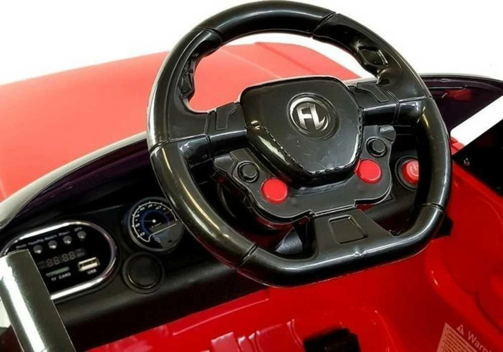 Elektromobilis vaikams HL1638 (B), raudonas