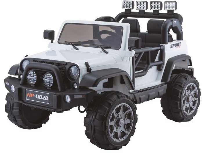 Elektromobilis vaikams Jeep HP012, baltas