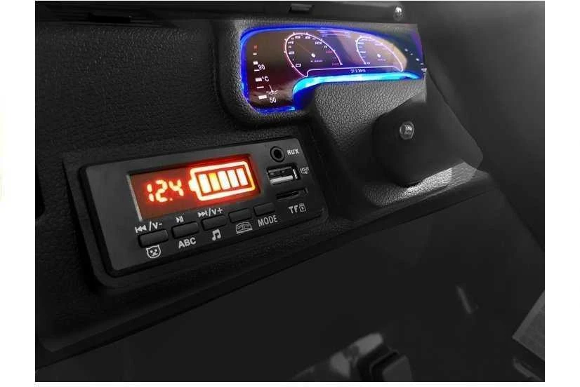 Elektromobilis vaikams Jeep HP012, juodas