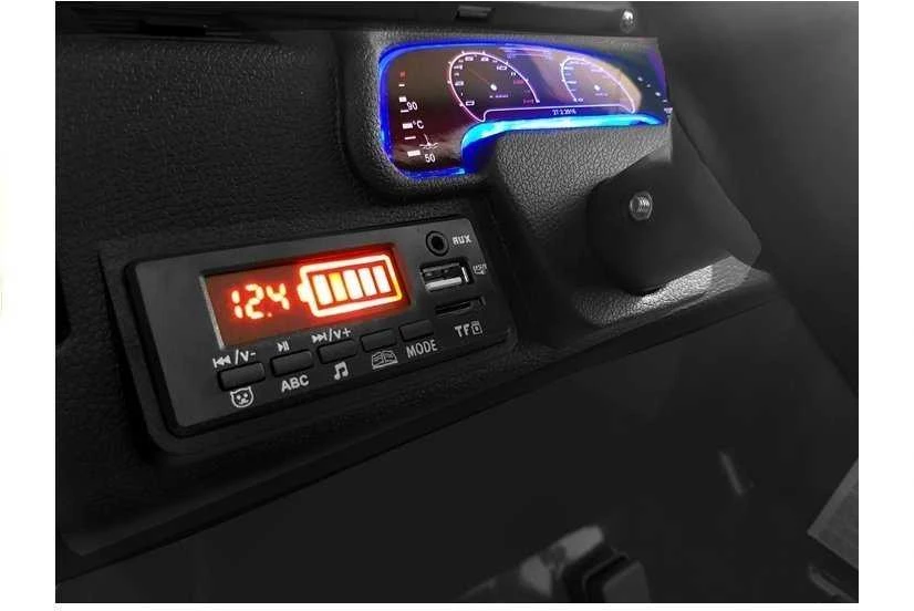 Elektromobilis vaikams Jeep HP012, juodas