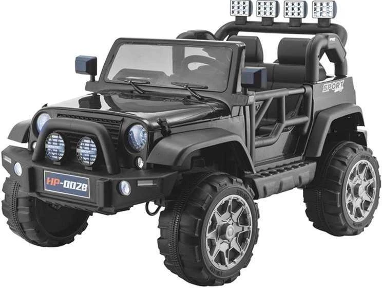 Elektromobilis vaikams Jeep HP012, juodas