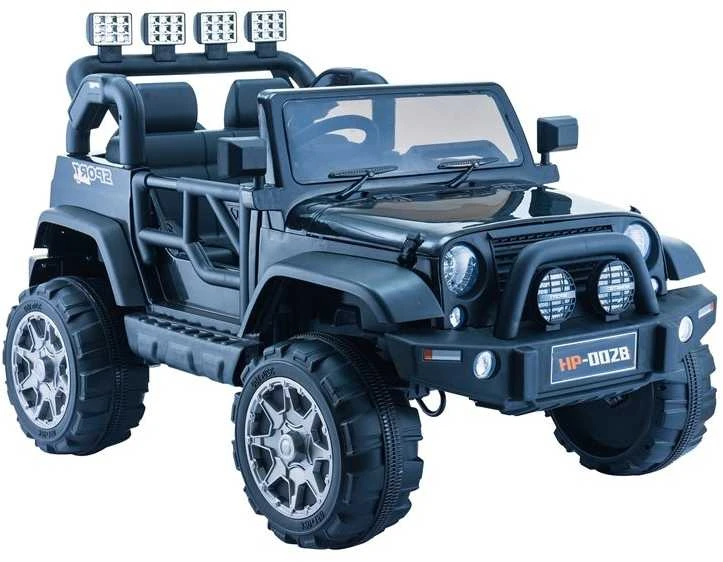 Elektromobilis vaikams Jeep HP012, juodas