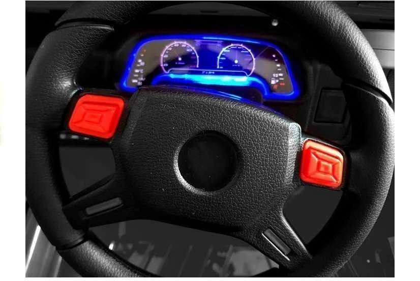 Elektromobilis vaikams Jeep HP012, juodas