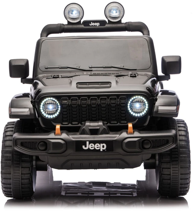 Elektromobilis vaikams Jeep Rubicon 4x4 DK-JWR556 4x200W 24V, juodas