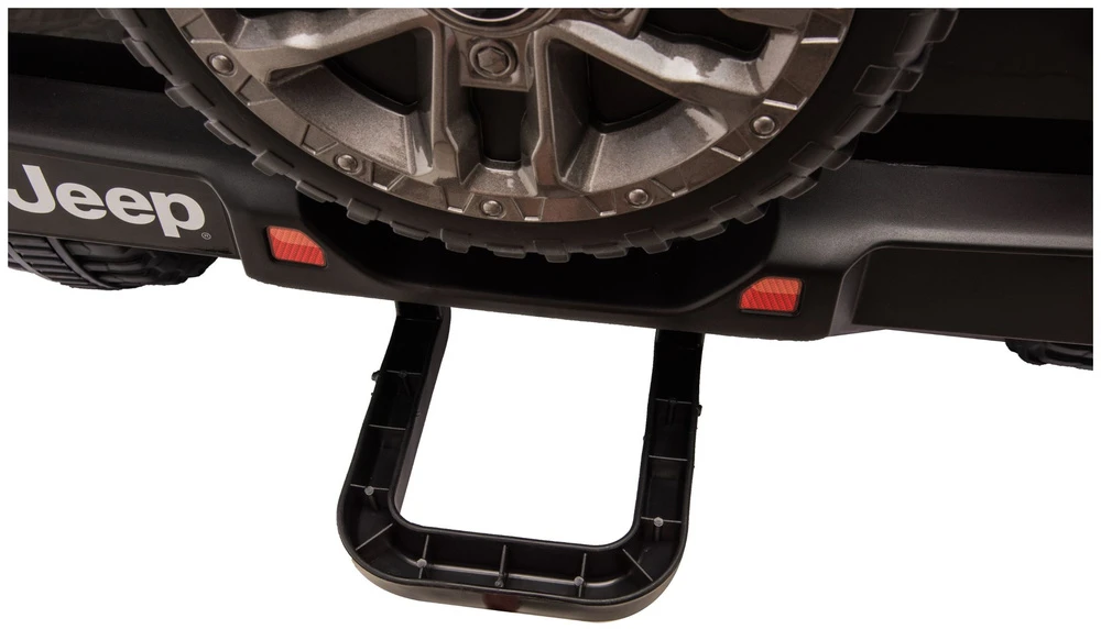 Elektromobilis vaikams Jeep Rubicon 4x4 DK-JWR556 4x200W 24V, juodas