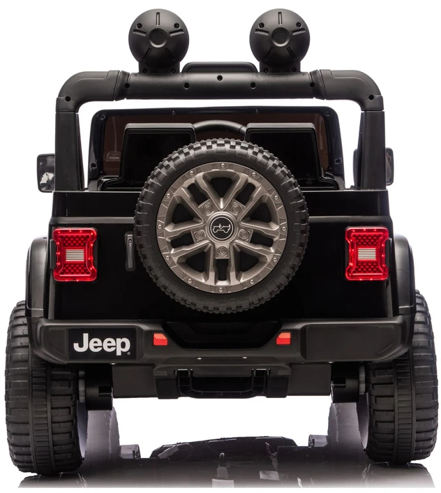 Elektromobilis vaikams Jeep Rubicon 4x4 DK-JWR556 4x200W 24V, juodas
