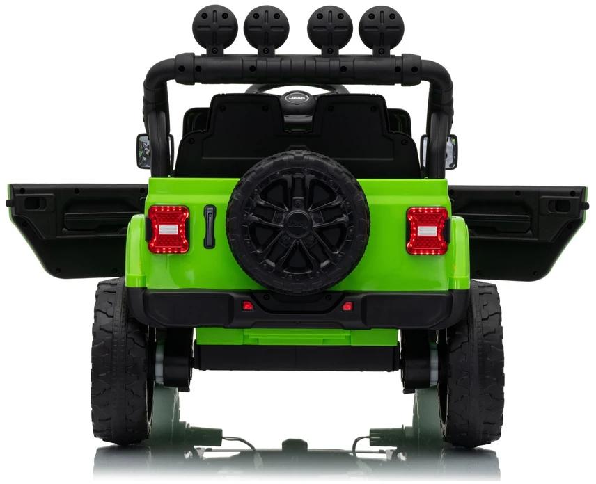 Elektromobilis vaikams Jeep Rubicon DK-JWR558 24V, žalias
