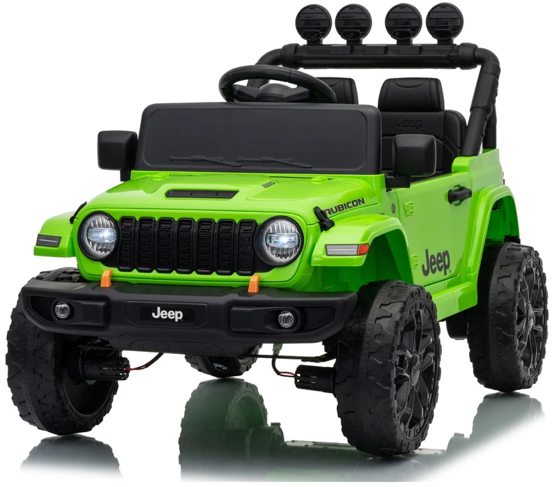 Elektromobilis vaikams Jeep Rubicon DK-JWR558 24V, žalias