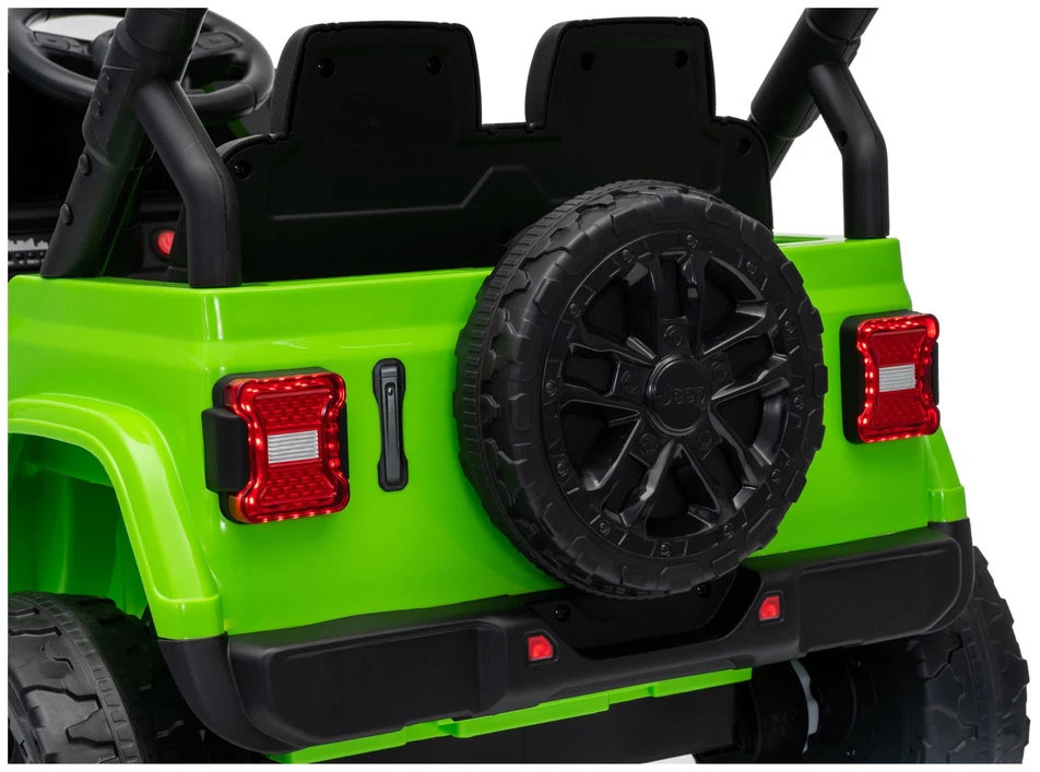 Elektromobilis vaikams Jeep Rubicon DK-JWR558 24V, žalias