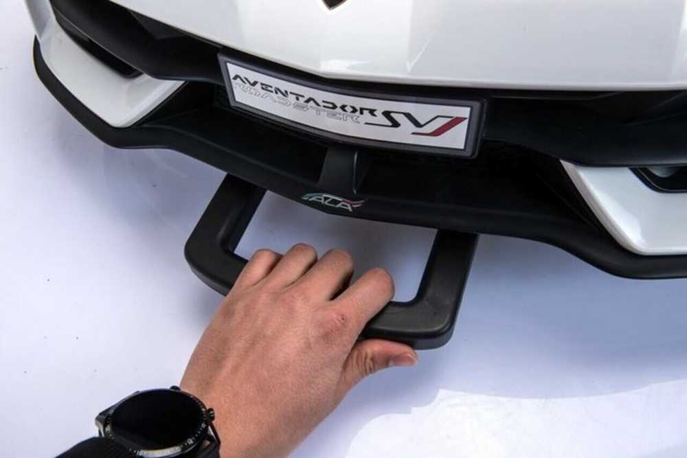 Elektromobilis vaikams Lamborghini Aventador SX2028, geltonas