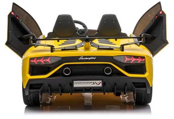 Elektromobilis vaikams Lamborghini Aventador SX2028, geltonas