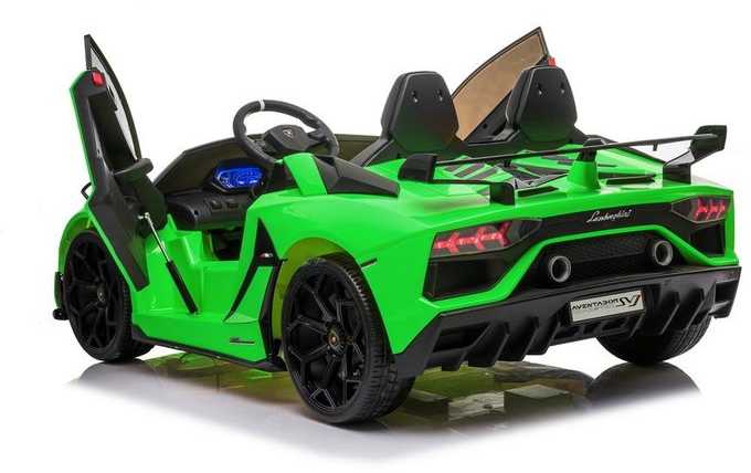 Elektromobilis vaikams Lamborghini Aventador SX2028, žalias