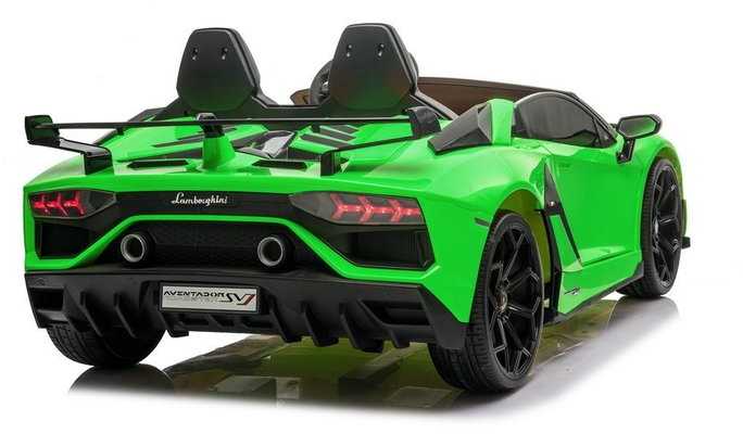 Elektromobilis vaikams Lamborghini Aventador SX2028, žalias